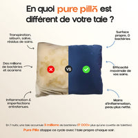 Satin de Coton - Bleu velours - 65x65cm