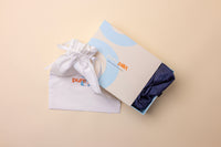 Satin de Coton - Bleu velours - 65x65cm