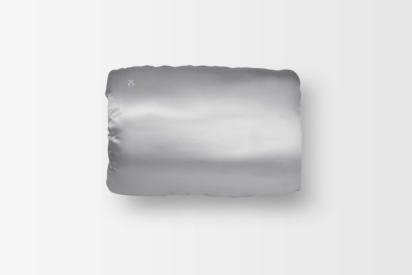 Soie de mûrier BIO - Argent - 50x70cm