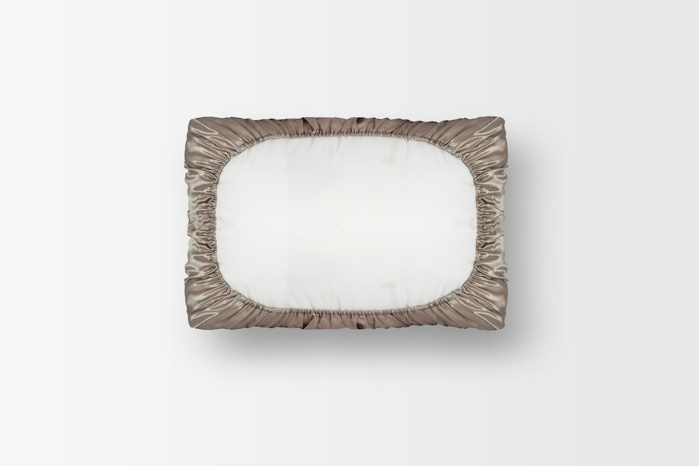 Soie de mûrier BIO - Champagne - 50x70cm