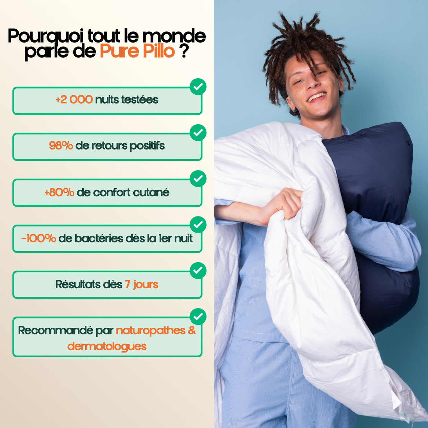 Percale de coton - Bleu encre - 50x70cm